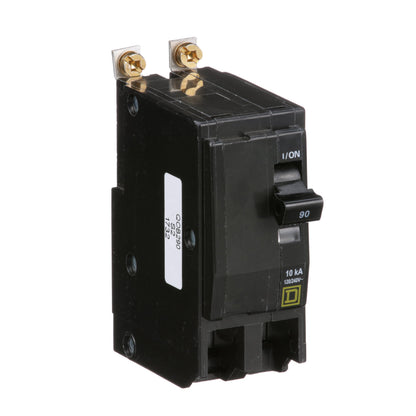 Square D QOB290 Circuit Breaker | 120/240V 90A 2P 10kA@120V Bolt-On QOB Series