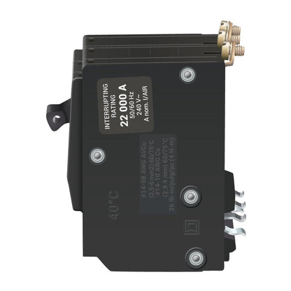 Square D QOB3100VH Circuit Breaker | 240V 100A 3P 22kA@240V Bolt-On QOB Series