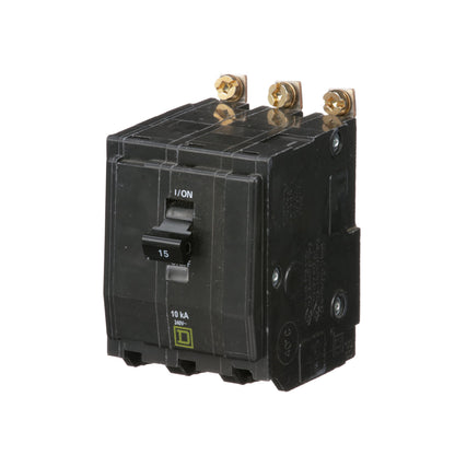 Square D QOB315 Circuit Breaker | 240V 15A 3P 10kA@240V Bolt-On QOB Series