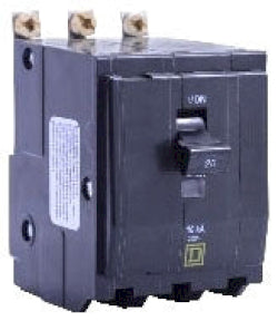 Square D QOB320 Circuit Breaker | 240V 20A 3P 10kA@240V Bolt-On QOB Series