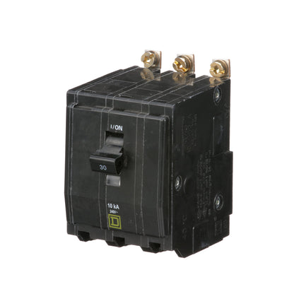 Square D QOB330 Circuit Breaker | 240V 30A 3P 10kA@240V Bolt-On QOB Series