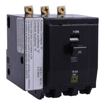 Square D QOB3301200 Circuit Breaker | 30A 3 Pole Thermal Magnetic QOB Series