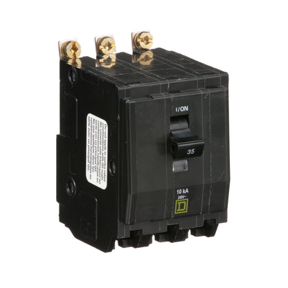Square D QOB335 Circuit Breaker | 240V 35A 3P 10kA@240V Bolt-on QOB Series
