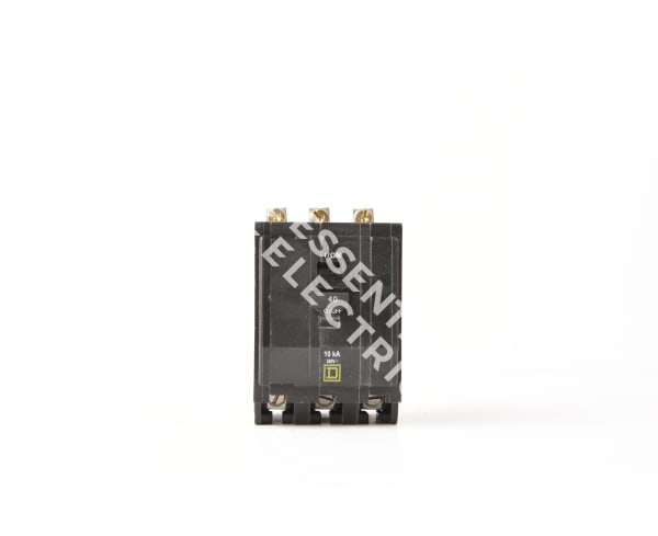 Square D QOB340 Circuit Breaker | 240V 40A 3P 10kA@240V Bolt-On QOB Series