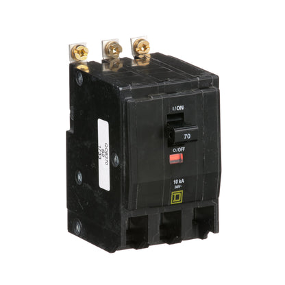 Square D QOB370 Circuit Breaker | 240V 70A 3P 10kA@240V QOB Series