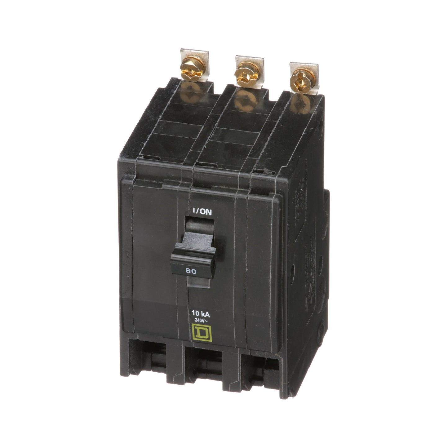 Square D QOB380 Circuit Breaker | 240V 80A 3P 10kA@240V QOB Series