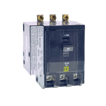 Square D QOB3301042 Circuit Breaker | 240V 30A 3P 10kA@240V Bolt-On QOB Series