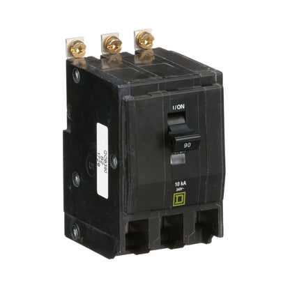 Square D QOB390 Circuit Breaker | 240V 90A 3P 10kA@240V Bolt-on QOB Series
