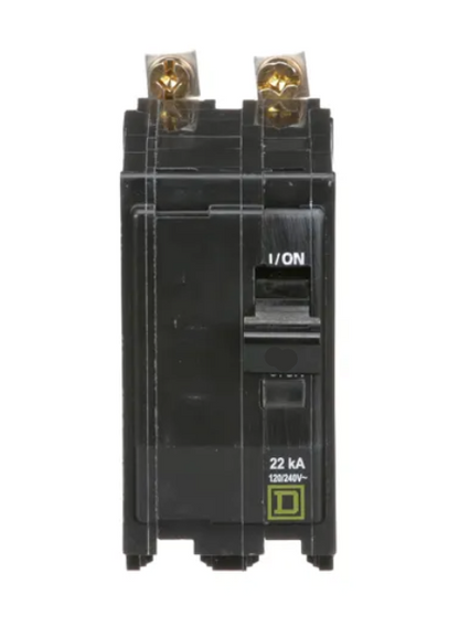 QOB2100VH - Square D Bolt-On 100 Amp 2 Pole Circuit Breaker - Essential Electric Supply