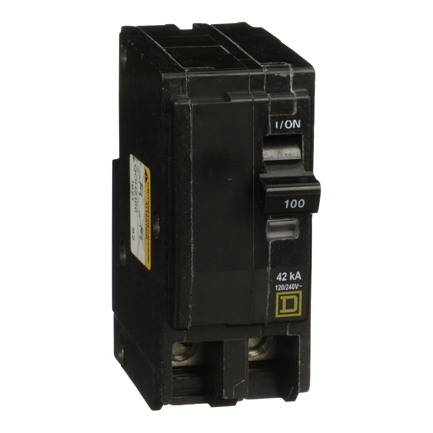 QOH2100 - Square D Plug-In 240V 100A 2 pole circuit breaker 42kA@240V - Essential Electric Supply
