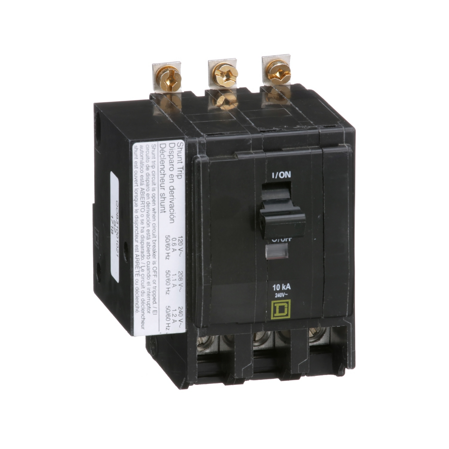 Schneider Electric QOB390VH1021 Circuit Breaker | QOB Series QOB 240V 90A