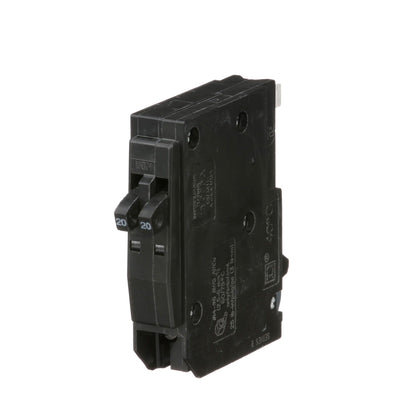 Square D QOT2020 Circuit Breaker | 120/240V 20A 2P 10kA@120V Plug-In QO Series