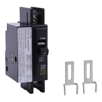 Square D QOU1101021 Circuit Breaker | 120V 10A 1P 10kA@120V Bolt-On QOU Series