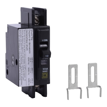 Square D QOU1101021 Circuit Breaker | 120V 10A 1P 10kA@120V Bolt-On QOU Series