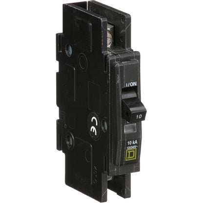 Square D QOU110 Circuit Breaker | 120/240V 10A 1P 10kA@120V Bolt-On QOU Series