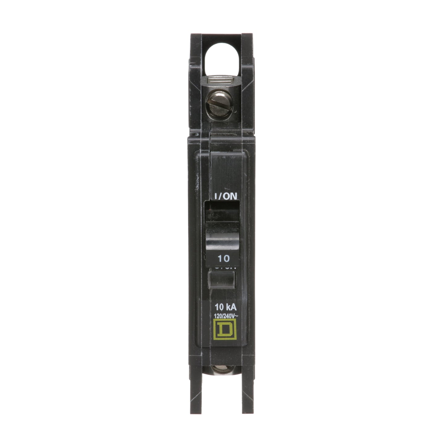 Square D QOU110 Circuit Breaker | 120/240V 10A 1P 10kA@120V Bolt-On QOU Series
