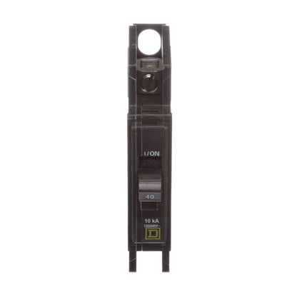 Square D QOU140 Circuit Breaker | 120/240V 40A 1P 10kA@120V Unit Mount QOU Series