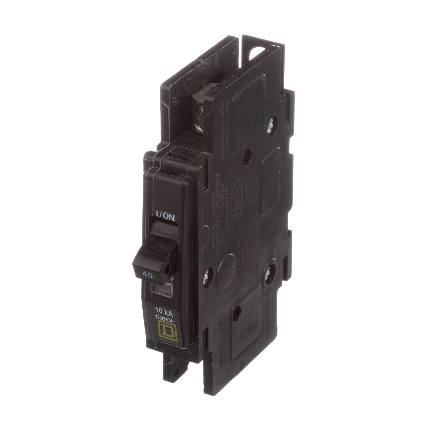 Square D QOU140 Circuit Breaker | 120/240V 40A 1P 10kA@120V Unit Mount QOU Series