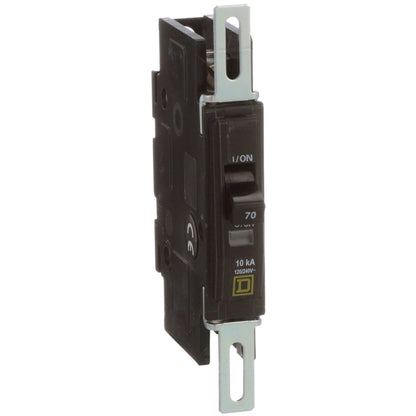 Square D QOU170 Circuit Breaker | 120/240V 70A 1P 10kA@120V Unit Mount QOU Series