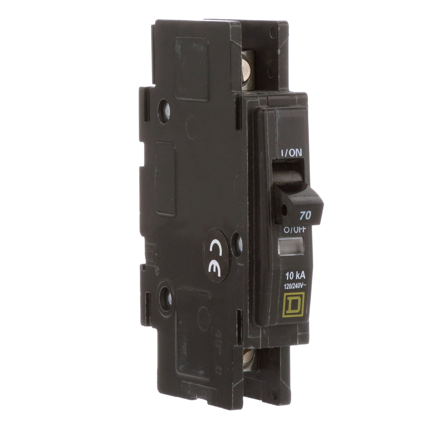 Square D QOU170 Circuit Breaker | 120/240V 70A 1P 10kA@120V Unit Mount QOU Series