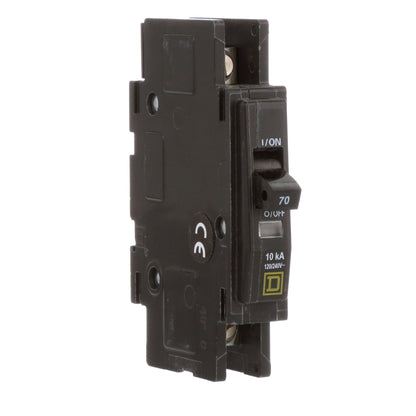 Square D QOU170 Circuit Breaker | 120/240V 70A 1P 10kA@120V Unit Mount QOU Series