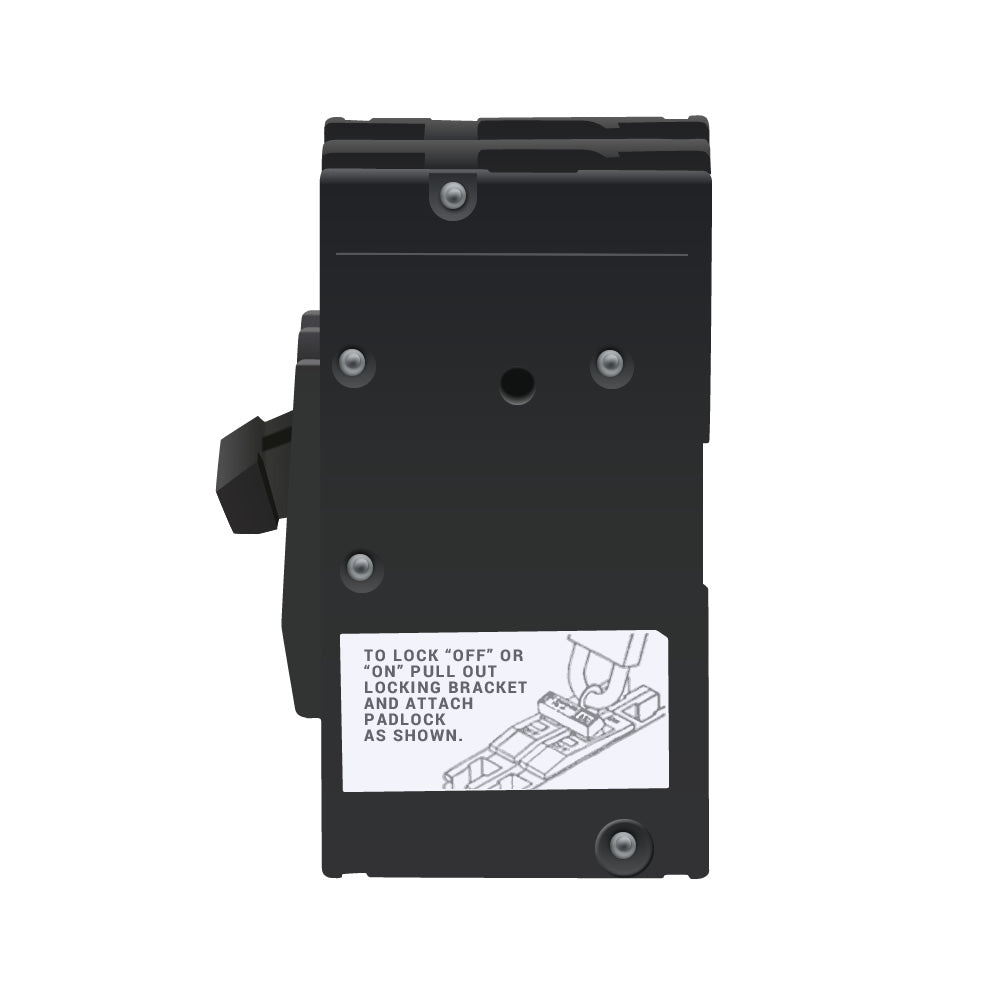 Square D QOU280 Circuit Breaker | 120/240V 80A 2P 10kA@240V Bolt-On QOU Series