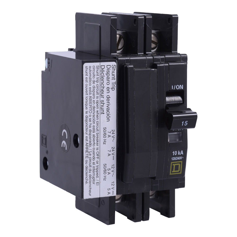 Schneider Electric QOU2201042 Circuit Breaker | 240V 20A 2P 10kA@240V Bolt-On QOU Series