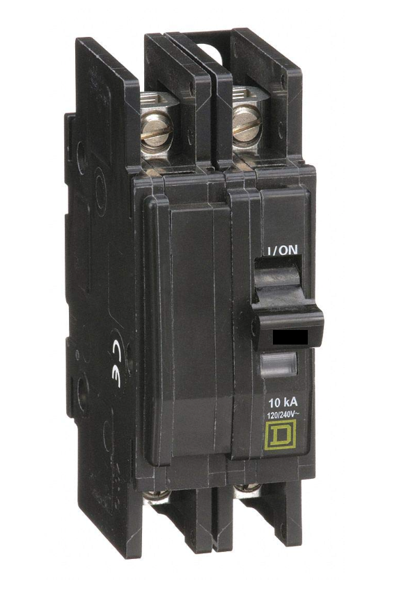 QOU220 - Square D Bolt-On 20 Amp 2 Pole Circuit Breaker - Essential Electric Supply