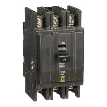QOU335 - Square D Bolt-On 35 Amp 3 Pole Circuit Breaker - Essential Electric Supply