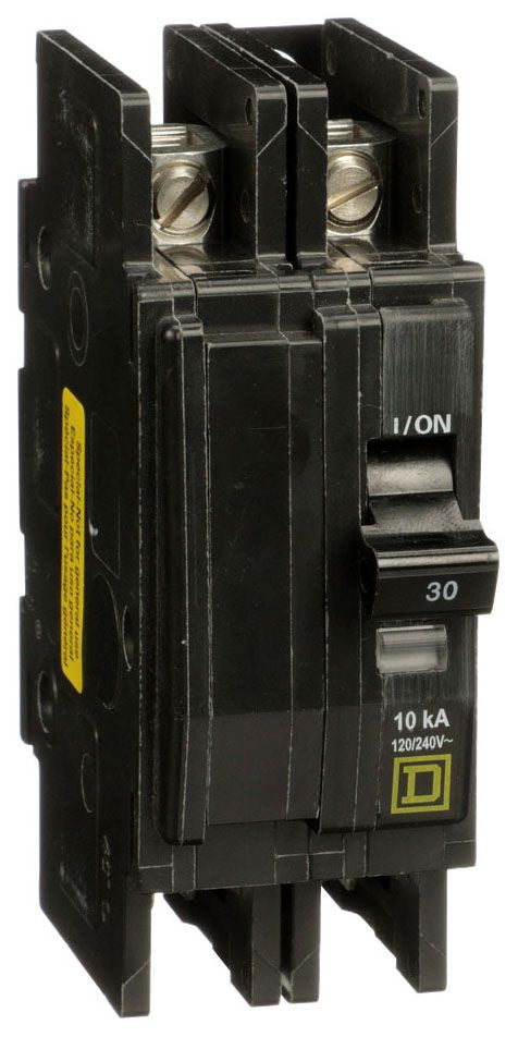Square D QOUQ230B Miniature Circuit Breaker | 30A 2-Pole 120/240VAC 10kA