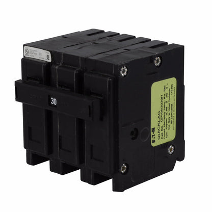 Cutler Hammer QPHW3030H Circuit Breaker | 240V 30A 3P 22kA@240V Plug-In QUICKLAG