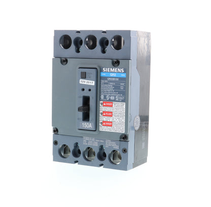 Siemens QR23B150 Circuit Breaker | 240V 150A 3P 10kA@240V Bolt-On QR Series