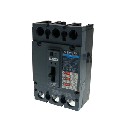 Siemens QR23B200 Circuit Breaker | 240V 200A 3P 10kA@240V Bolt-On QR Series