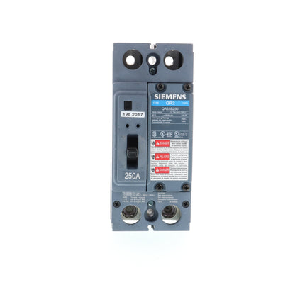 Siemens QR23B250 Molded Case Circuit Breaker | 240V 250A 3P 10kA@240V Bolt-On QR Series