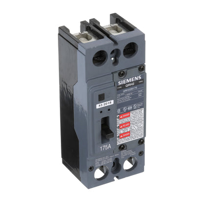 Siemens QRH22B175L Circuit Breaker | 240V 175A 2P 25kA@240V Feed-Thru QR Series