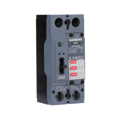 Siemens QRH22B250 Circuit Breaker | 240V 250A 2P 25kA@240V Bolt-On QR Series