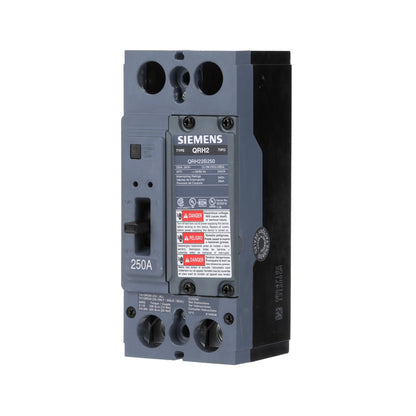 Siemens QRH22B250 Circuit Breaker | 240V 250A 2P 25kA@240V Bolt-On QR Series