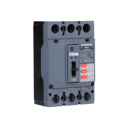 Siemens QRH23B100 Circuit Breaker | 240V 100A 3P 25kA@240V Bolt-On QR Series