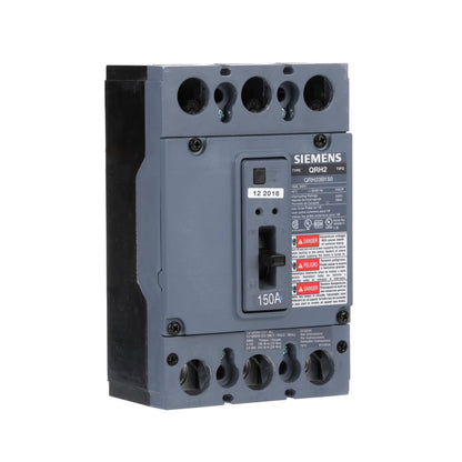 Siemens QRH23B150 Circuit Breaker | 240V 150A 3P 25kA@240V Bolt-On QR Series