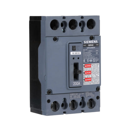 Siemens QRH23B200 Circuit Breaker | 240V 200A 3P 25kA@240V Bolt-On QR Series