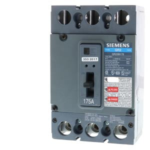 QRH23B225 - SIemens Bolt-On 225 Amp 3 Pole Circuit Breaker - Essential Electric Supply