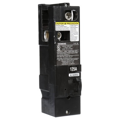 Siemens QS2125 Circuit Breaker | 240V 125A 2P 10kA@240V Plug-In Power Mod