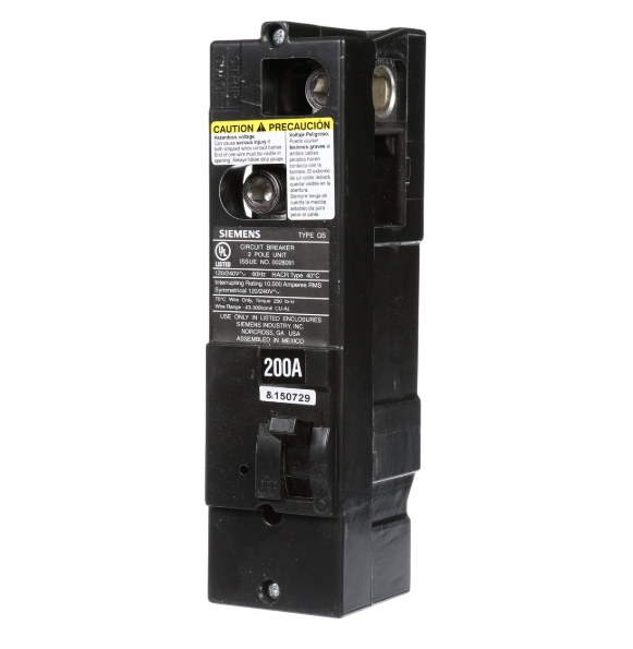 Siemens QS2200 Circuit Breaker | 240V 200A 2P 10kA@240V Power Mod QS