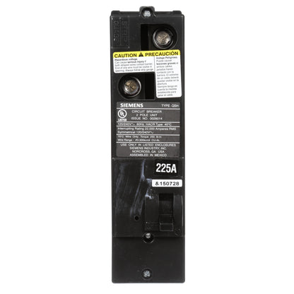 Siemens QS2225H Circuit Breaker | 240V 225A 2P 22kA@240V Plug-In Power Mod