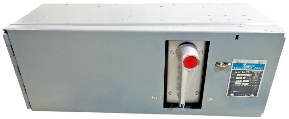Square D QSF1033 Switch | 240V 100A 3P 3Pole Fusible QSF Series