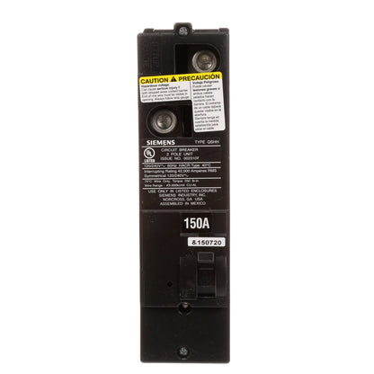 Siemens QSH2150 Circuit Breaker | 240V 150A 2P 42kA@240V Power Mod