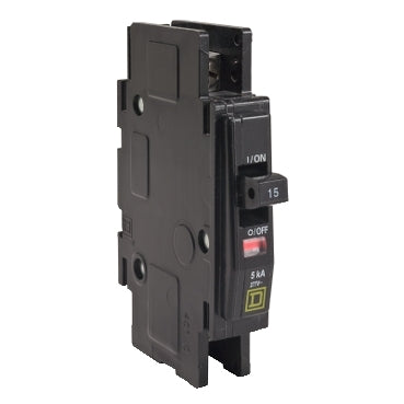 Square D QYU110 Circuit Breaker | 277V 10A 1P 5kA@277V Bolt-On
