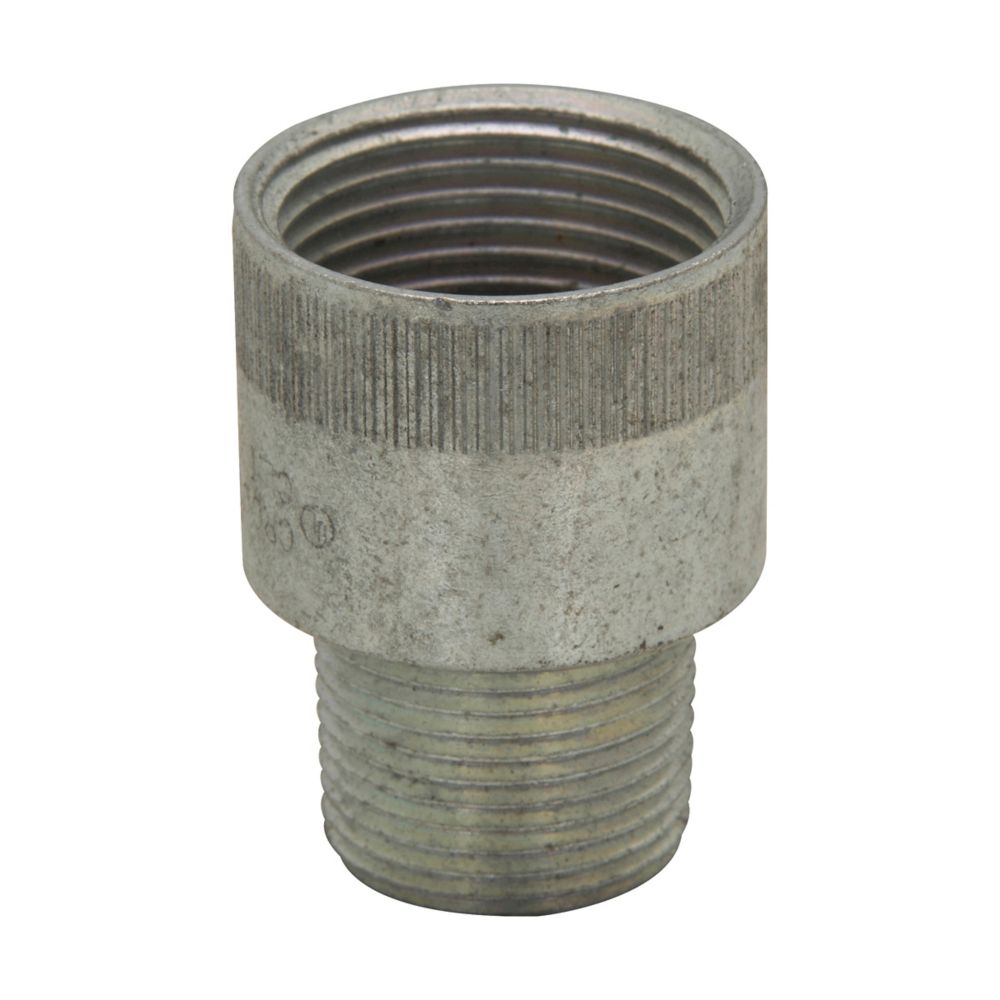 Crouse-Hinds REA12 Conduit Fittings 1/2" NPT Male to 3/4" NPT Female Steel REA