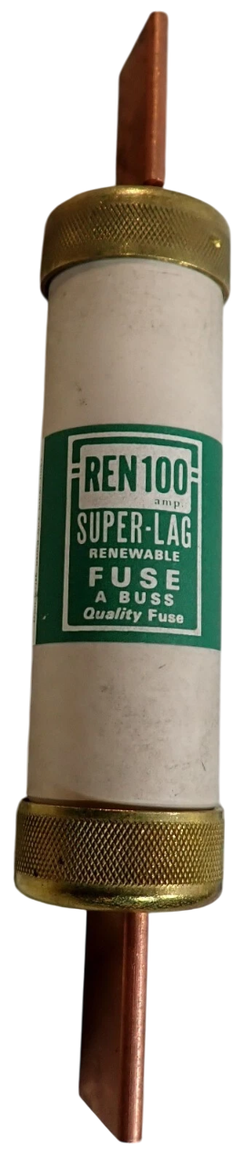 Cooper Bussmann, Bussmann, Eaton REN-100 Fuse | Super-Lag REN 250V 100A