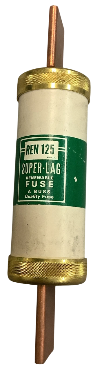Bussmann REN-125 Low Voltage Fuse 250V 125A 10kA@250V Super-Lag